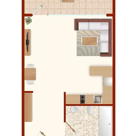 Apartment Boern Boern Miesmuschel